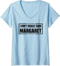 Womens I Don t Really Care Margaret American Flag Funny JD Vance V 33