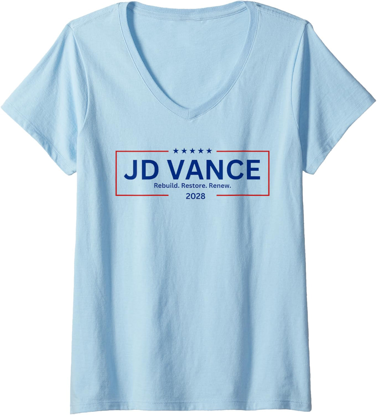 Womens JD Vance Rebuild Restore Renew V Neck