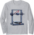 Don T Worry I Can Print A New One Funny Women 3d Printing Long Sleeve Apparel Everyday Wear
