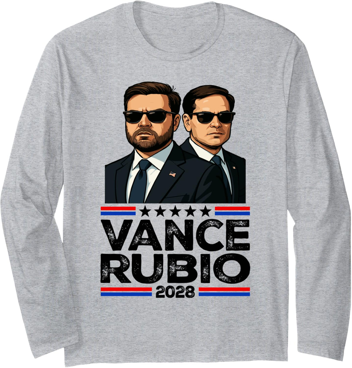 Vance Rubio 2028 J D Marco President Funny Long 6