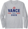 Vance 2028 President Election Campaign Long Sleeve