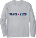 JD Vance 2028 President Election Campaign Retro Long 7