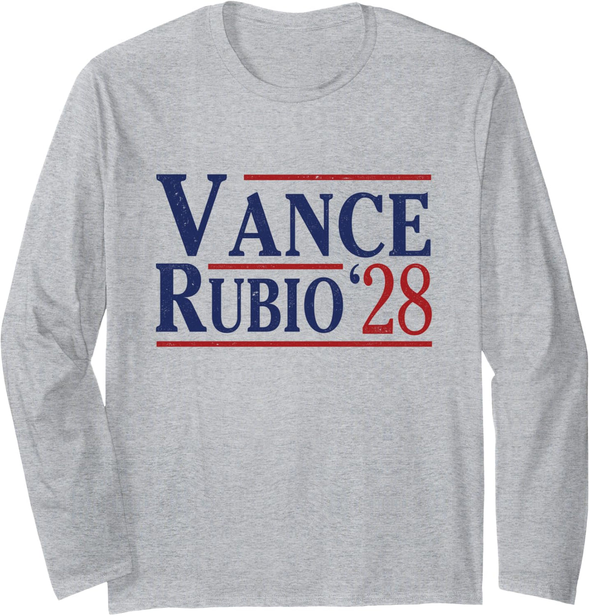 Vance Rubio 2028 J D Marco President Funny Long Sleeve
