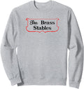 The Brass Stables Nashville Historic Printers Alley Logo Sweatshirt Sweatshirt US Trend