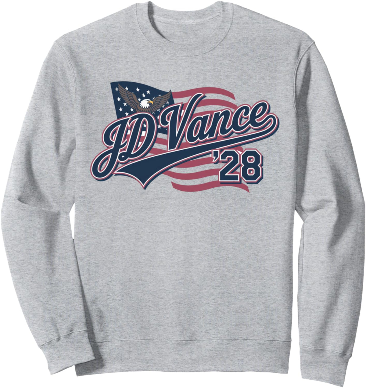 JD Vance 2028 Patriotic Democrat US Flag Republican Sweatshirt