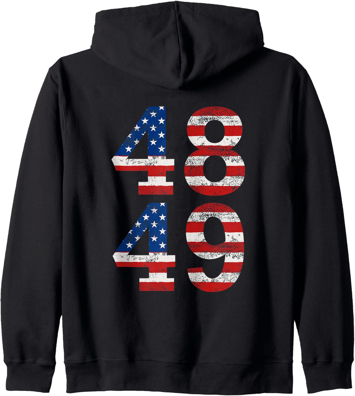 JD Vance 2028 President 48 49 48Th 49Th USA Flag Zip Hoodie