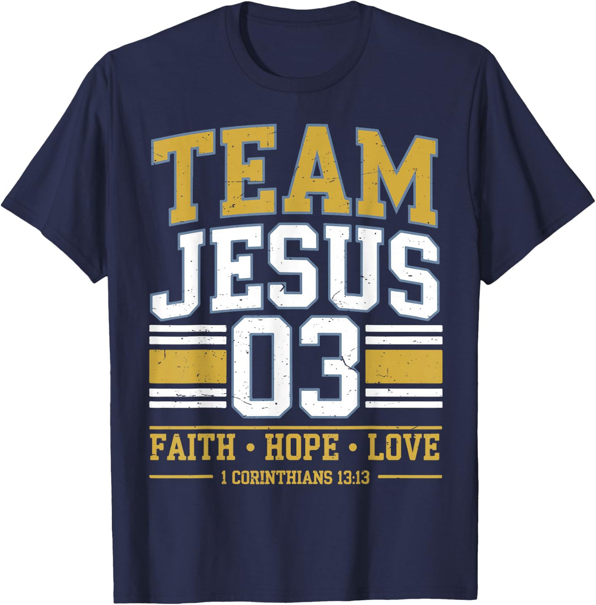 Team Jesus 03 Family Matching Christian Faith Religious Gift Jersey 162