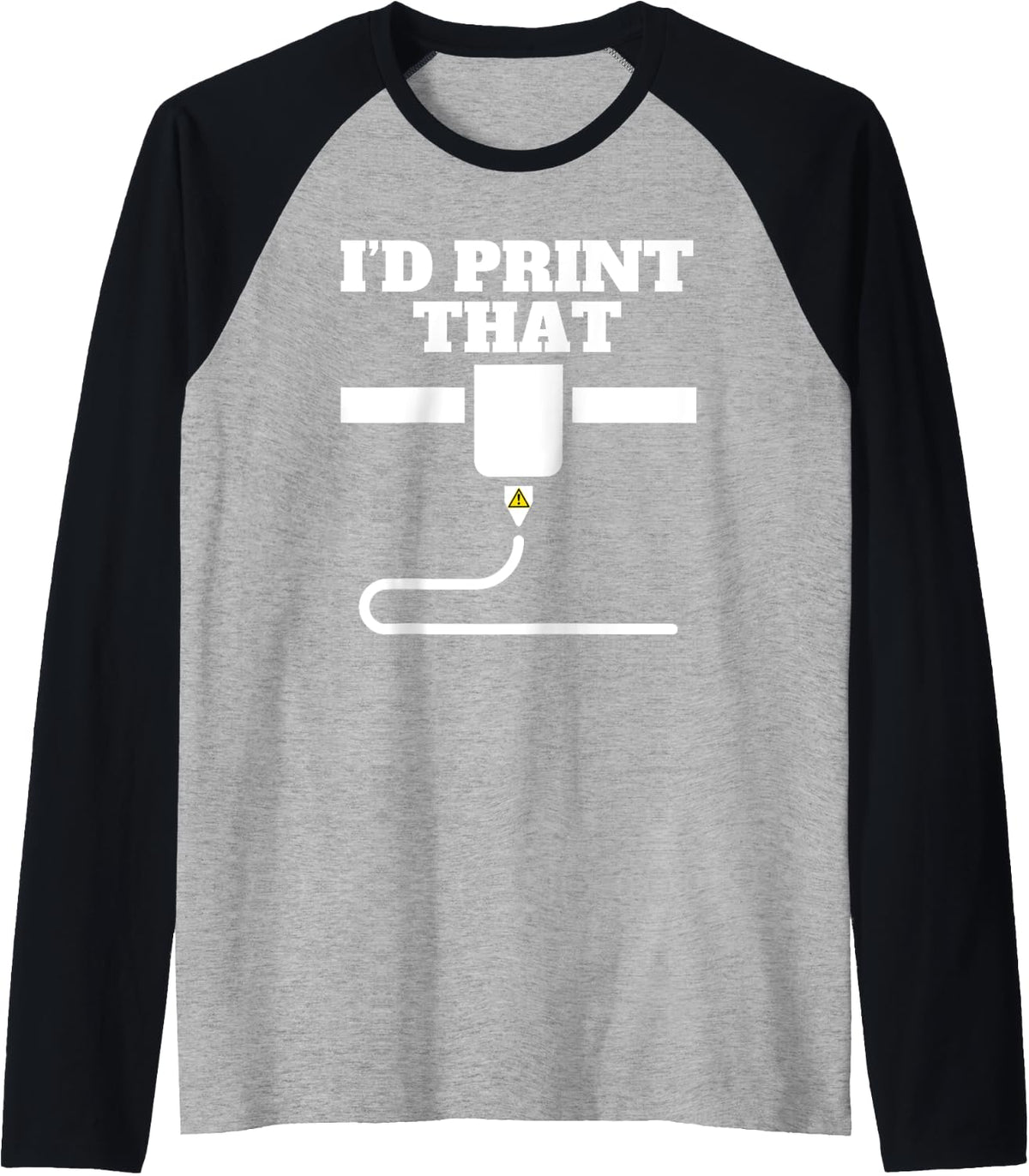 3d Printing For Men Women Printer Lovers Print Geeks Raglan Baseball Tee T Shirt Everyday Wear