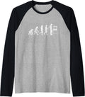 Evolution Of 3d Printer Raglan Baseball Tee T Shirt Gift Ready