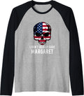 I Don t Really Care Margaret American Flag Funny JD Vance Raglan Baseball 8