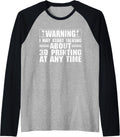 Funny 3d Printer Art For Men Women Printing Worker Lover Raglan Baseball Tee T Shirt Premium Print