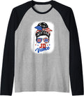 JD Vance 2028 For President Patriotic Girl Raglan Baseball 2
