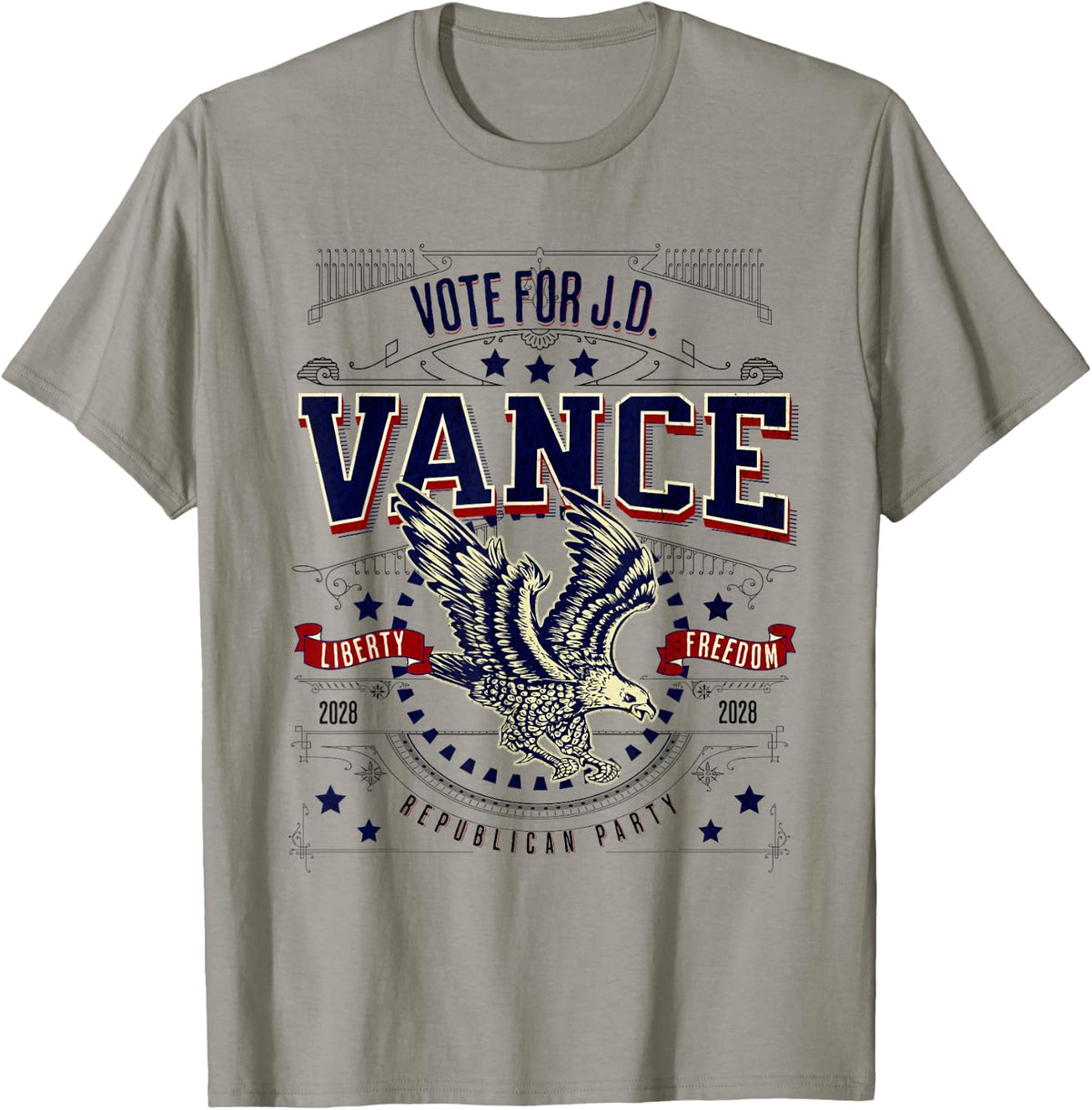 JD Vance 2028 for President Eagle Colonial Vintage American