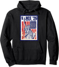 JD Vance 2026 Passing the Torch Patriotic US Flag Pullover Hoodie