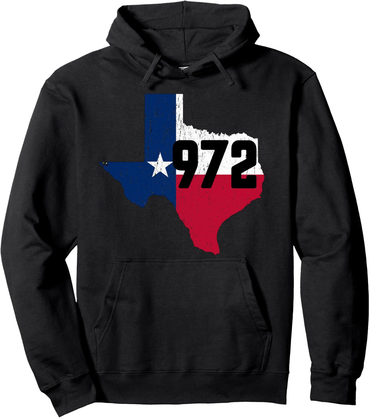 Dallas Area Code 972 Phone Number Texas Souvenir Gift Pullover Hoodie