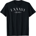 86 47 Roman Numerals LXXXVI XLVII 8647 Subtle Anti Trump