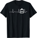 3d Printer Heartbeat Pulse Heart Line Ecg Apparel Premium Print