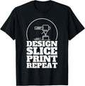 3d Printing For Men Women Printer Machine Print Geek Apparel US Trend