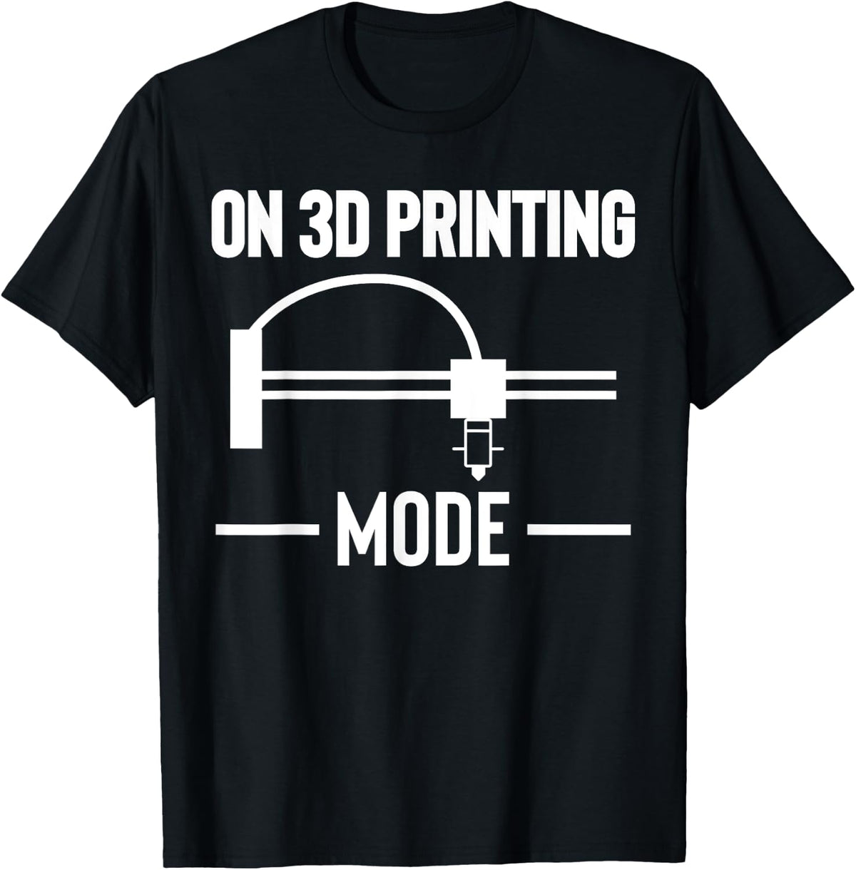 On 3d Printing Mode Printer Apparel Premium Print
