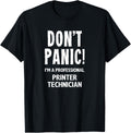 Printer Technician Apparel Minimal Style
