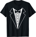 Tuxedo Black Navy Royal Blue Brown Gray Shirt 136