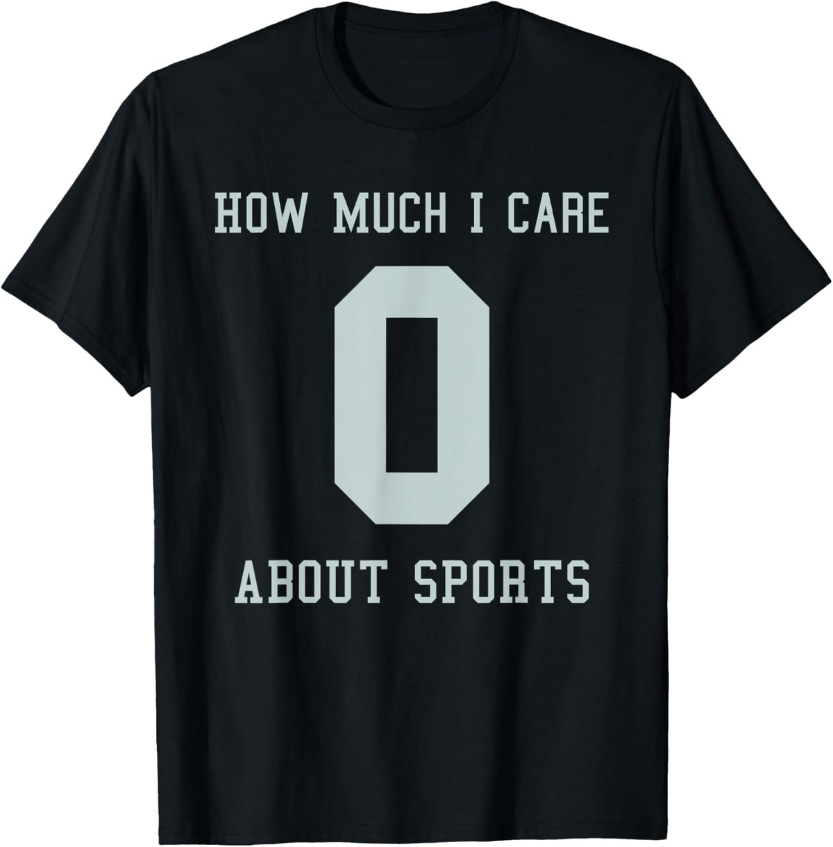 Funny Sports Jersey T Shirt Costume For Anti Sport People 287