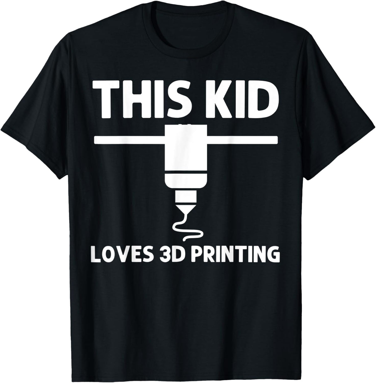 Funny 3d Printing Designs For Kids Printer Enthusiasts Apparel Clean Design
