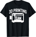3d Printing Team Printer Apparel Clean Design