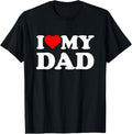 Girl Dad I Love My Heart Family Daddy Fathers Day Shirt 5