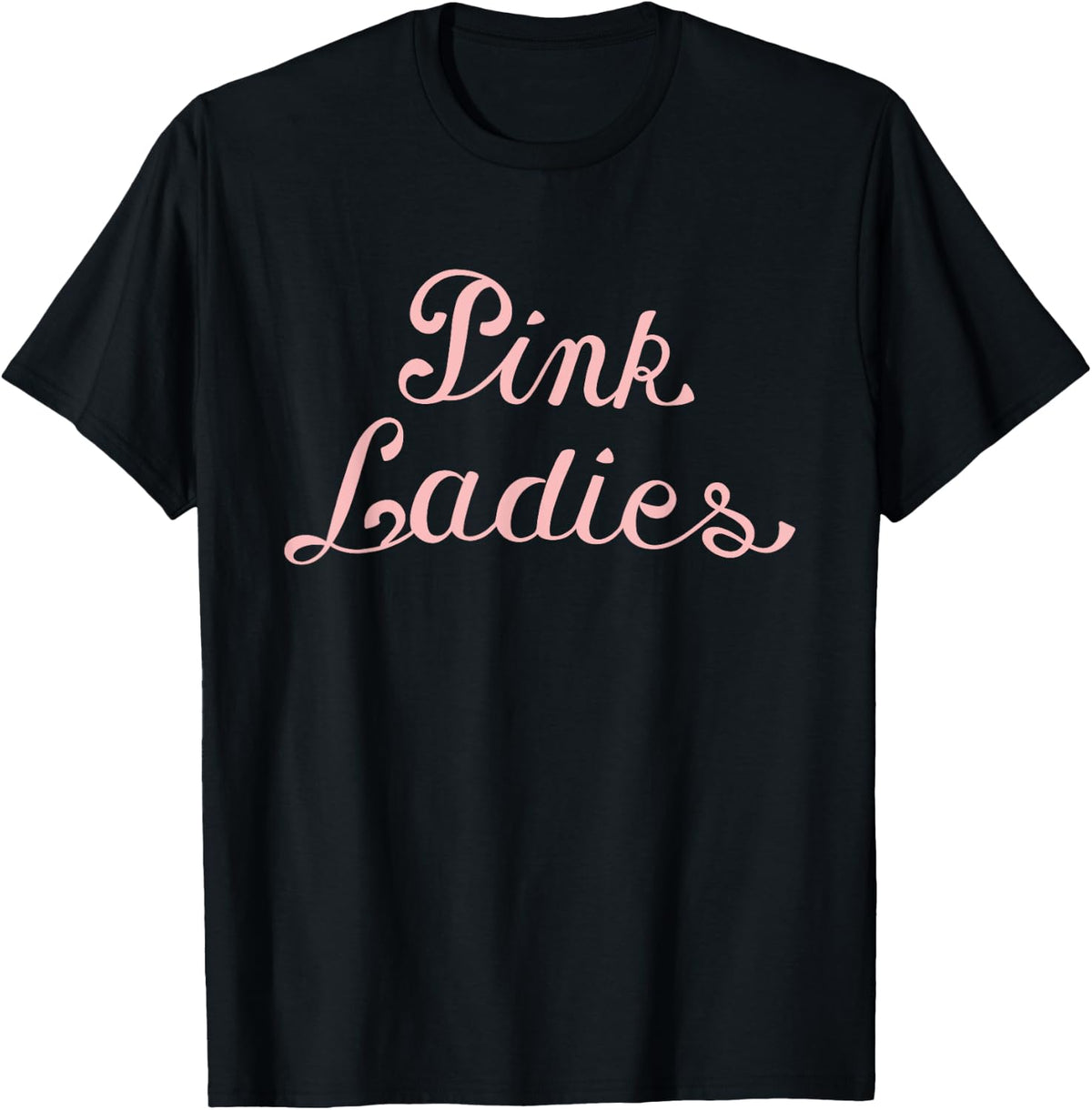 Retro Pink Ladies Font Shirt 379