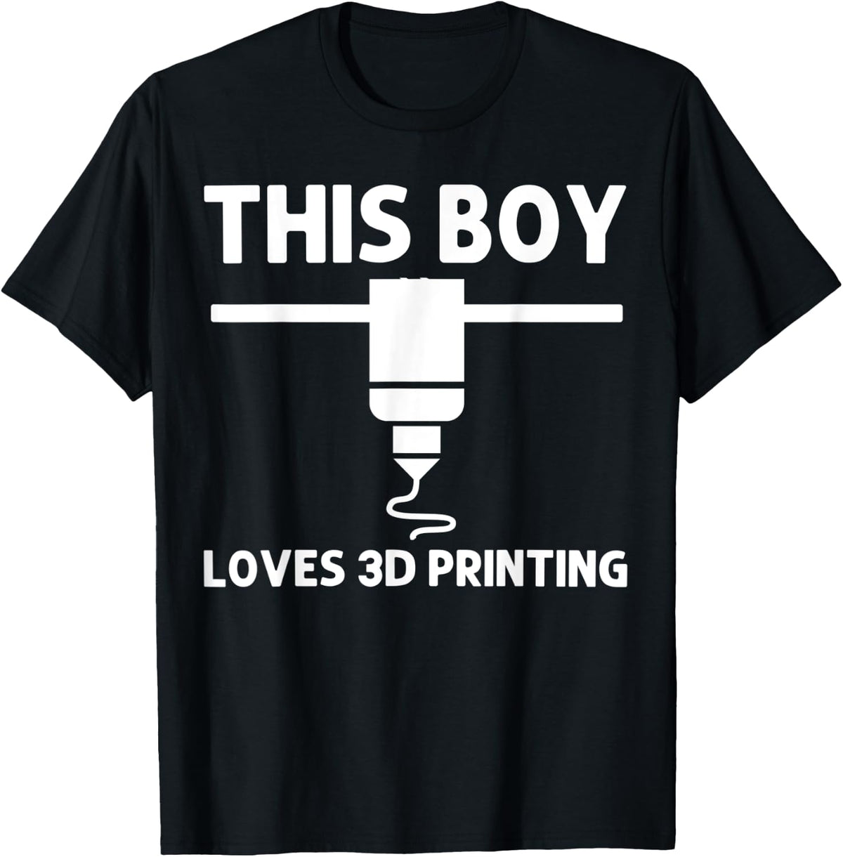 Funny 3d Printing Designs Boys Kids Printer Enthusiasts Apparel US Trend