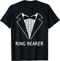Tuxedo Ring Bearer Wedding Bachelor Ceremony Groom Shirt 228