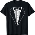 Tuxedo Funny Tux Tee for Wedding and Prom Bachelor Costume 208