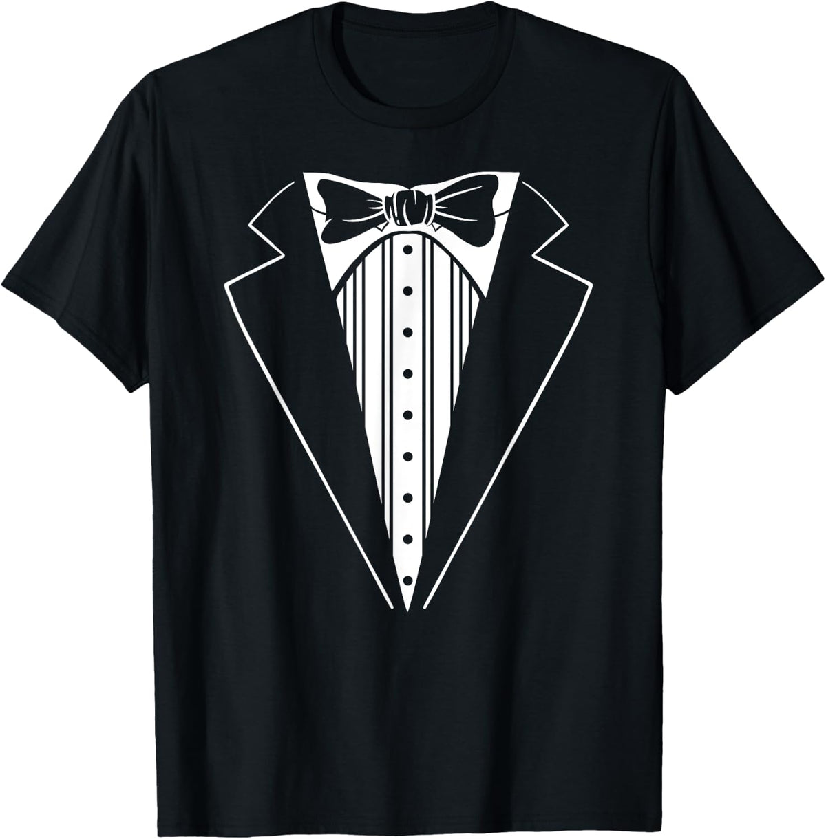 Tuxedo Funny Tux Tee for Wedding and Prom Bachelor Costume 208
