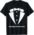 Tuxedo Letter Print Shirt for Men 293