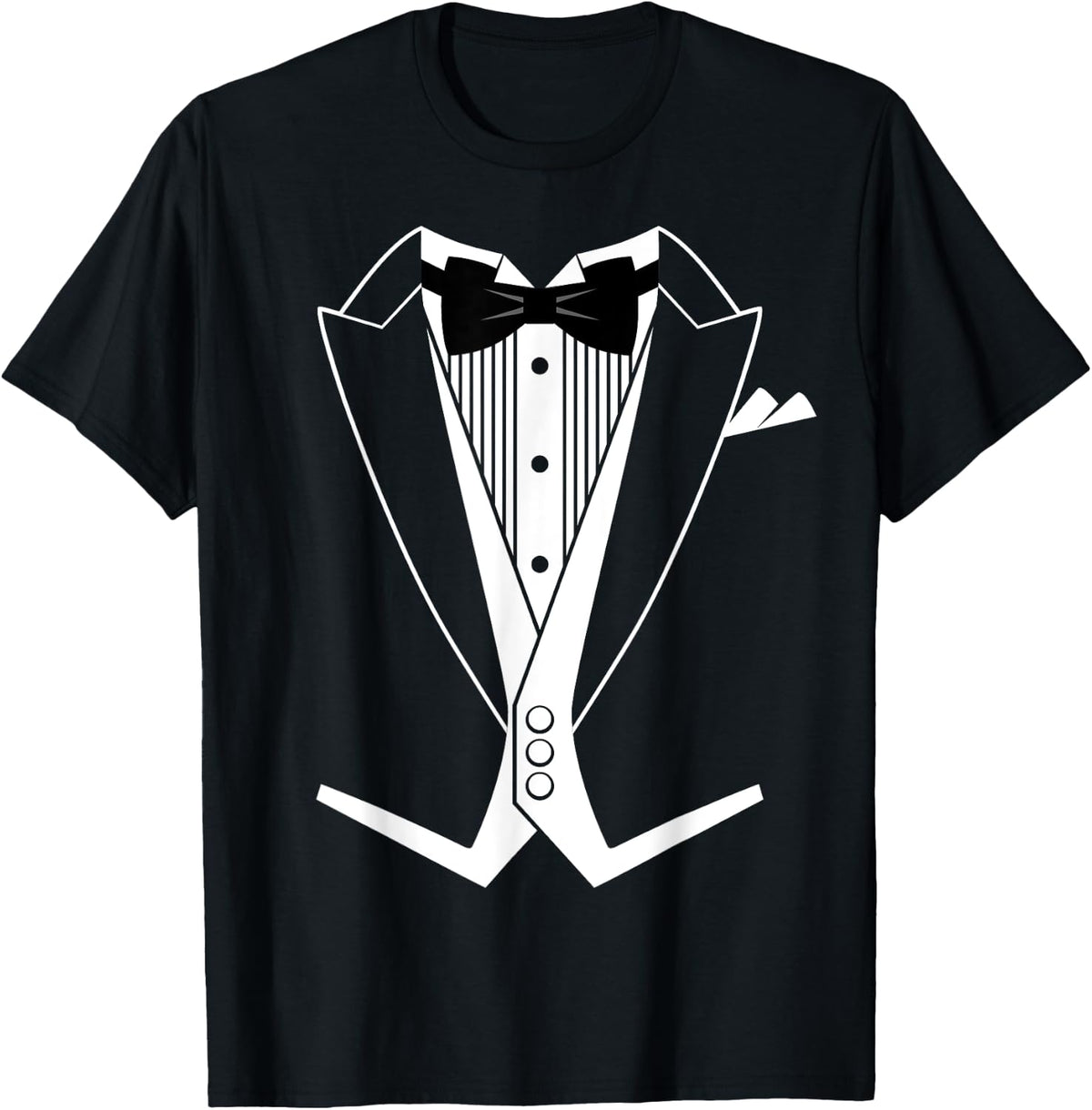 Tuxedo Tailcoat Black Bow Tie Shirt 250