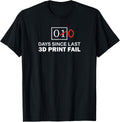 Funny 3d Printer Joke Print For Men Women Gift Apparel Clean Design