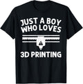 Cool 3d Printing For Boys Kids Printer Lovers Print Geeks Apparel Everyday Wear