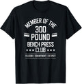 Bench Press 300 Pound Club Strong Powerlifter Shirt 31