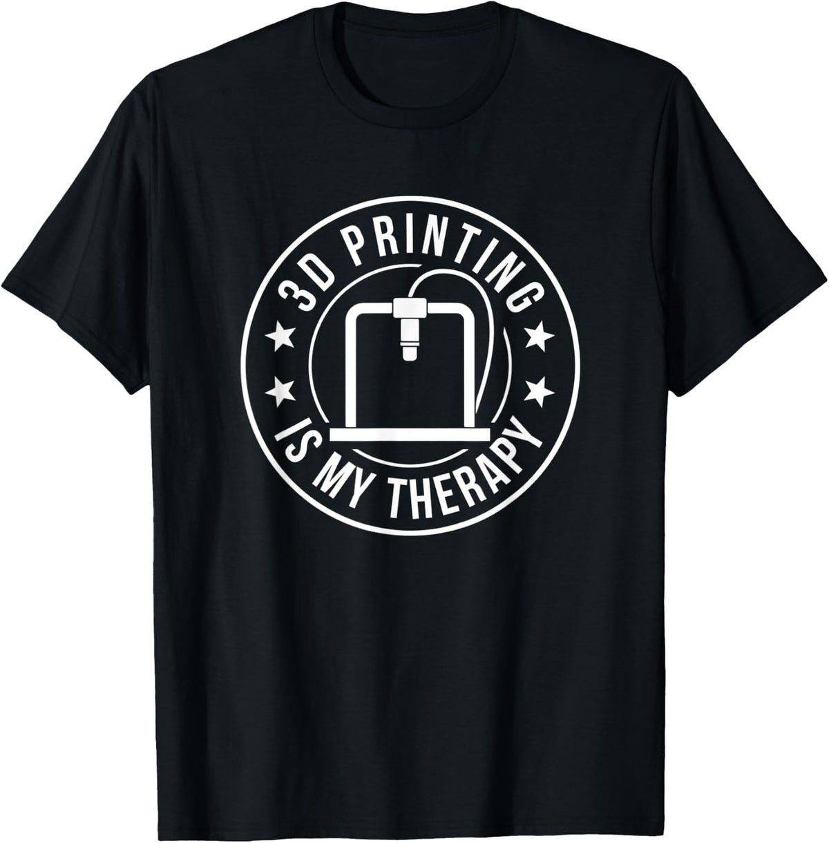 3d Printer Is My Therapy Cnc G Code Model Making Apparel Premium Print