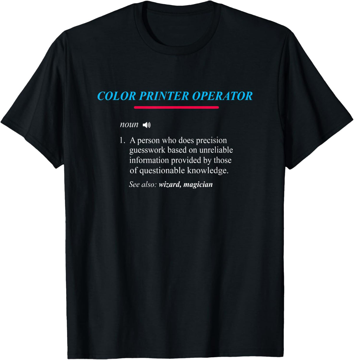 Color Printer Operator Definition Apparel US Trend