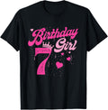 7th Birthday Girl Crown 7 Years Old Birthday Design 137