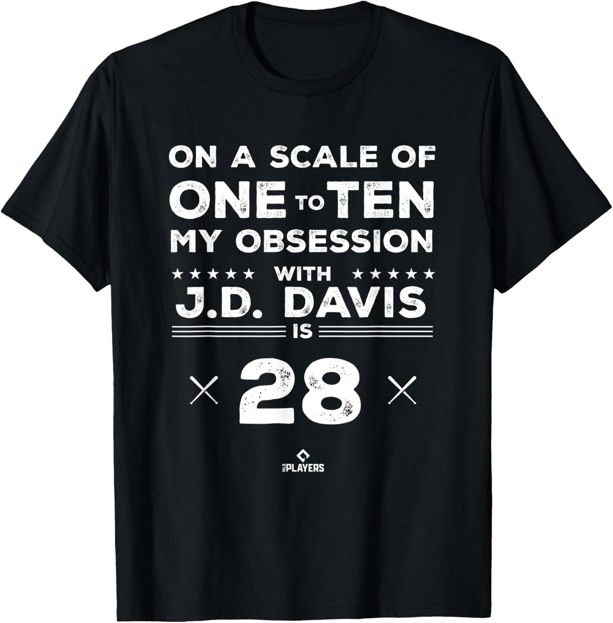 JD Davis Obsession New York Baseball Fan Funny