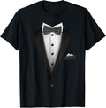 Tuxedo With Bowtie Funny Wedding and Special Occasions Shirt 169