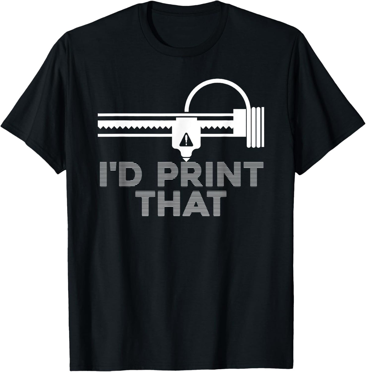 Cute 3d Printing For Men Women Printer Lovers Print Geeks Apparel Clean Design