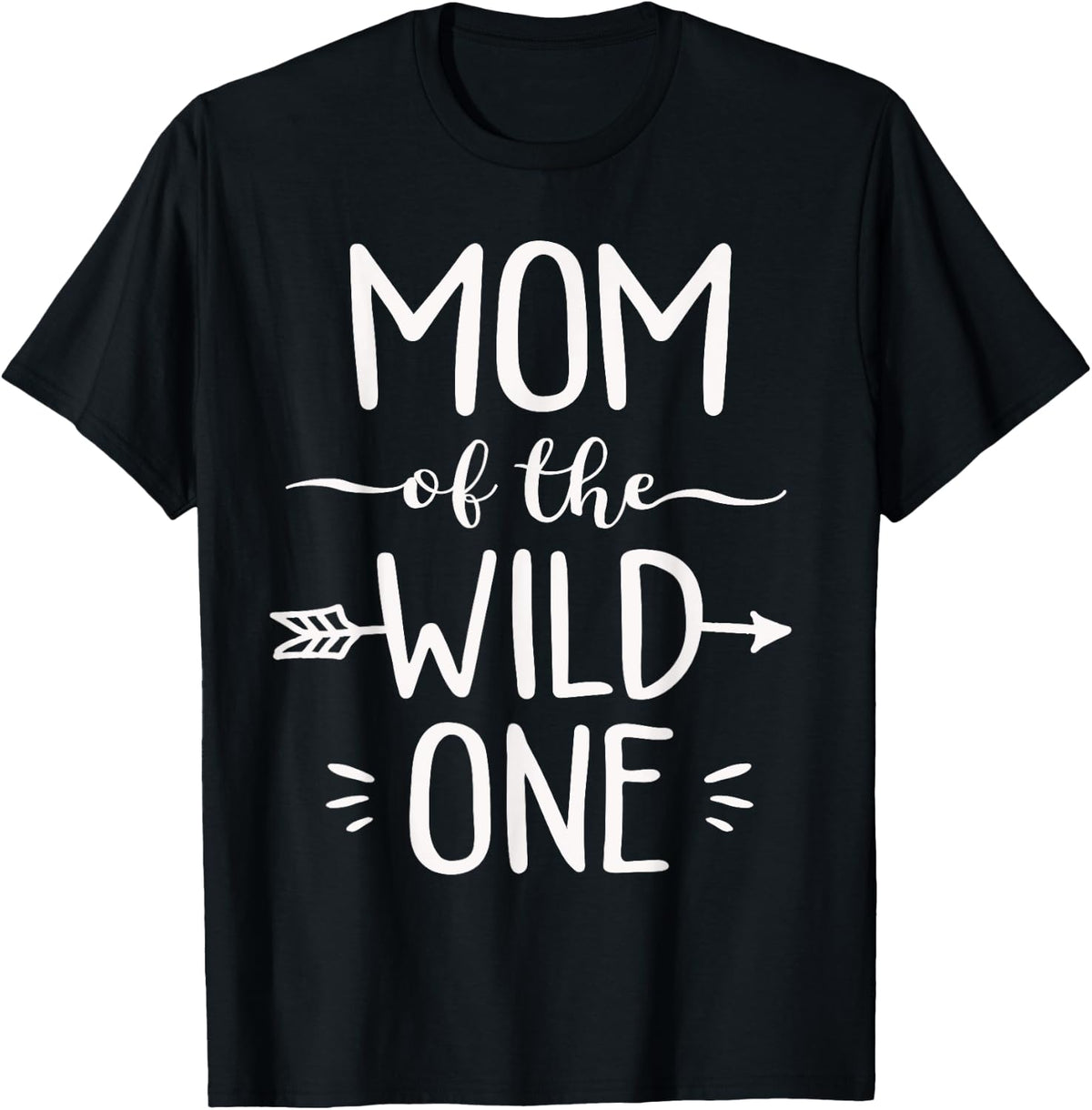 Wild One Mom Funny 1st Birthday Safari Shirt 332