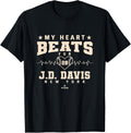 My Heart Beats for JD Davis Valentines Day Baseball