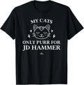 Cat Lovers for JD Hammer Prospect Baseball Fan Gear Men Women Kids