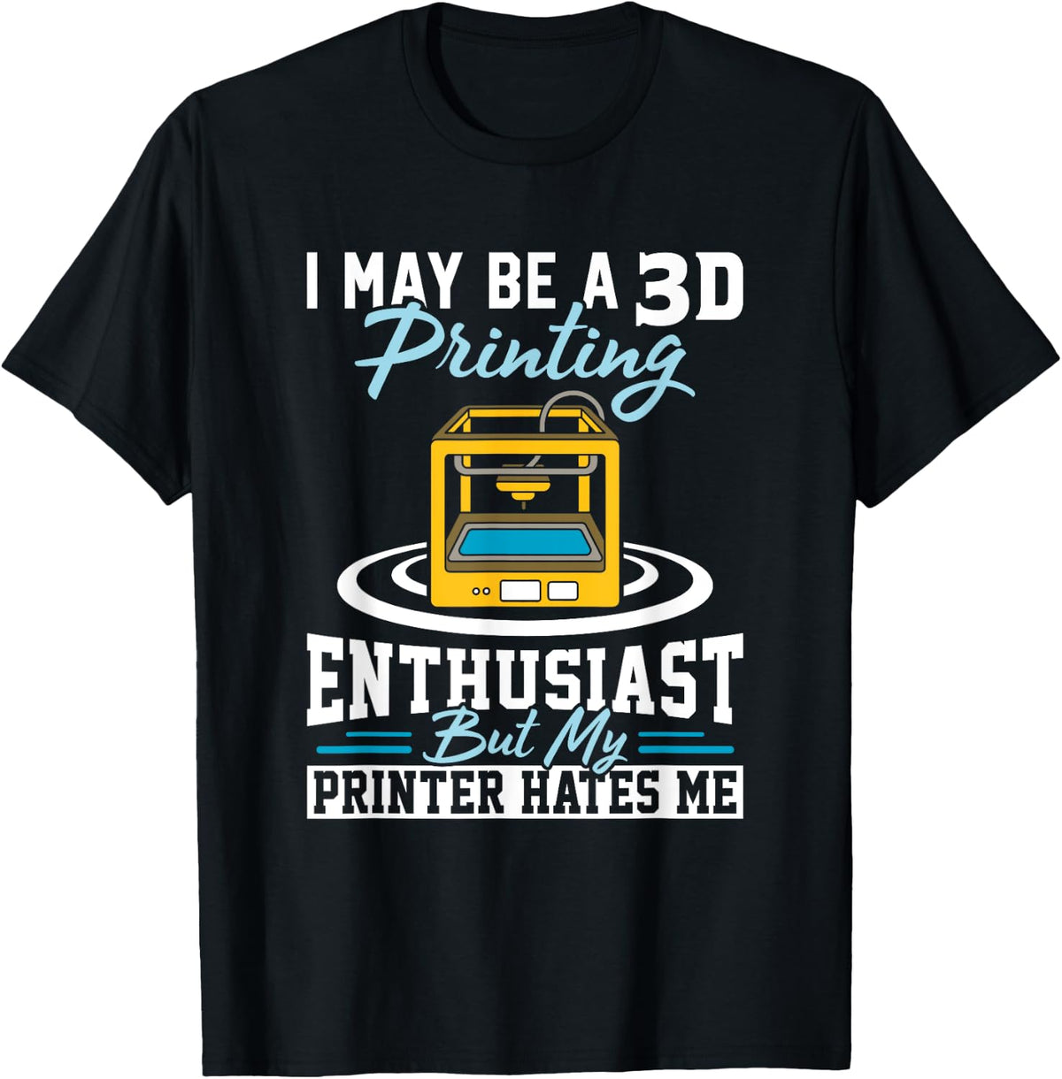 3d Print Enthusiast Machine Filament Funny Printing Apparel Clean Design