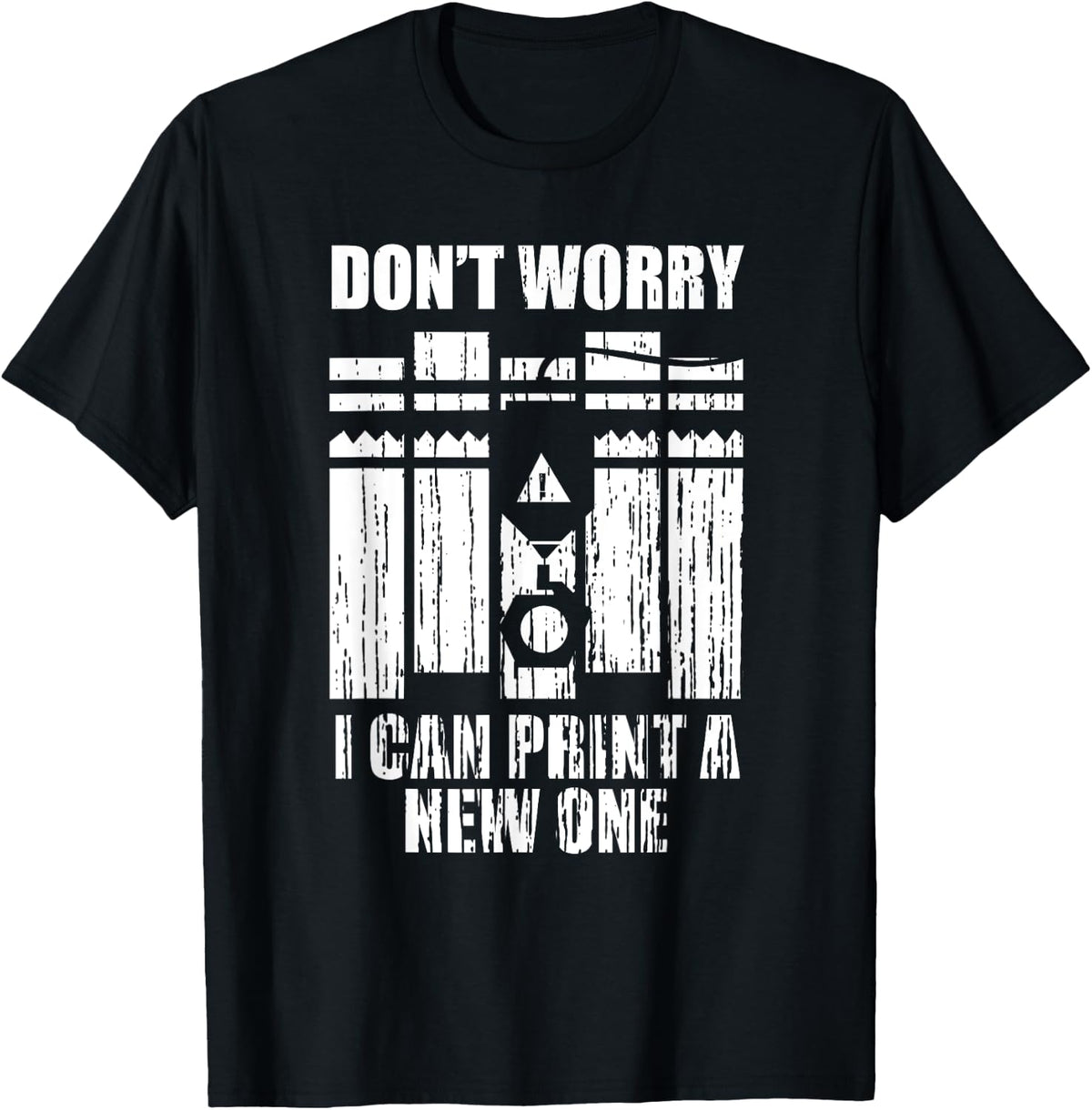 Funny Vintage 3d Printer Filament Printing Machine Lover Gag Apparel Everyday Wear
